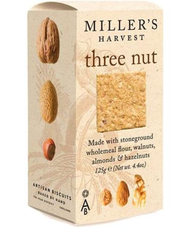Miller's Artisan Biscuits Nutcrackers 125g Pack of 12 - Buy Online on GoSupps.com