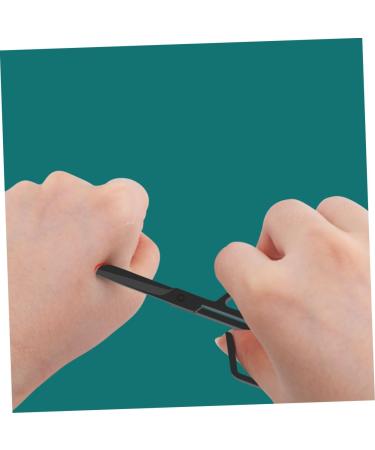 Hemoton Stainless Steel Nose Hair Trimmer - Precision Facial & Eyebrow Hair Removal Compact & Durable 9.7x4.6cm - Buy Online on GoSupps.com