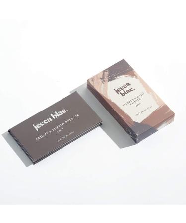 Jecca Blac Sculpt and Soften Contour Palette - Creamy Formula for Natural Finish | Medium Coverage | Gender Neutral & LGBTIQA+ Inclusive Makeup - Light 12g - Buy Online on GoSupps.com