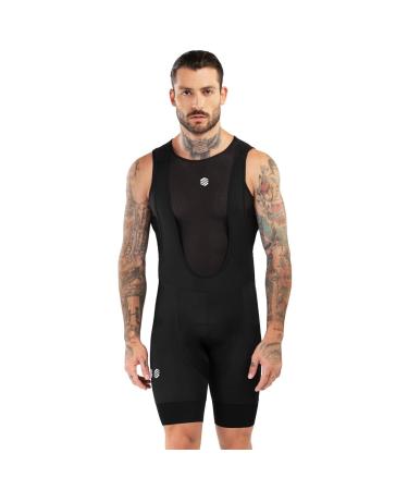 SIROKO - Cycling Bib Shorts Alpe D'huez - L - Black