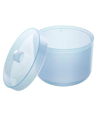 1 Piece Nail Art Tool Cleaning Cup Nail Art Tool Sterilizer Cup Nail Tools Cleaning Tray Box Container Net Basket Case Manicure Tools Jar Soak Box for Nail Art Accessories, Blue