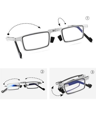 Shop Slim Flat Reading Glasses for Men & Women - Armless Mini Nose Glasses with Portable Case | International Shipping Available - Buy Online on GoSupps.com