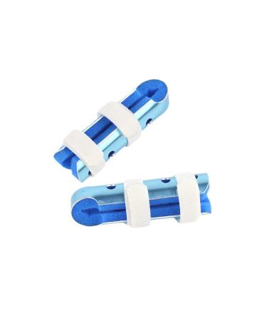 Splint Thumb Splint Brace Support Guard Splints for Straightening Broken Fingers Joint Protection (Blue)