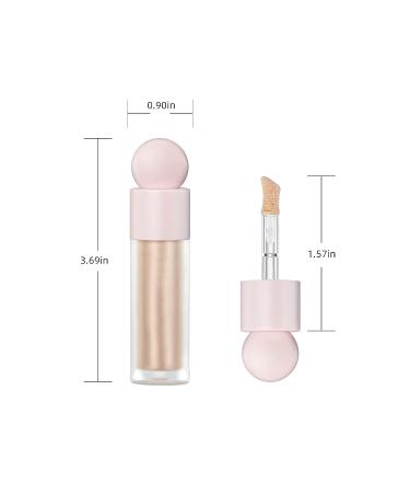 DAGEDA Liquid Highlighter- Beauty Glow Body Shimmer - Waterproof & Longlasting Face & Body Highlighter Makeup (Starlight) - Buy Online on GoSupps.com