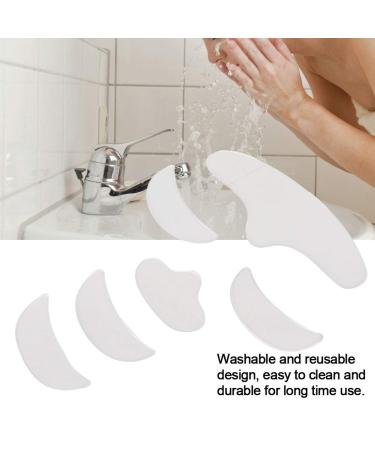 ZJchao Silicone Wrinkle Patches - 6Pcs Smile Lift Patch Set for Face - Reusable Skin Lifting Pads for Eye, Forehead, Chin - Reducing Wrinkles around Mouth and Upper Lip - Buy Online on GoSupps.com