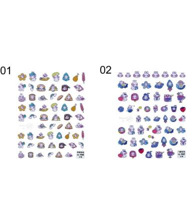 Bunny Charms Manicure DIY Nail Art Decor Craft Sticker 3D Nail Art Sticker(02) Style2 - Buy Online on GoSupps.com
