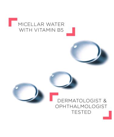 Vichy Puret Thermale Micellar Water Face Toner & Makeup Remover - Alcohol-Free, Non-Drying Cleanser for Sensitive Skin - 6.76 Fl Oz - Buy Online on GoSupps.com