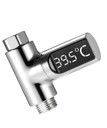 Digital Shower Thermometer 5 85 C Digital Thermometer with 360 Rotating Thermometer LED Water Meter Shower Water Thermometer for Elderly Children Thermosensor
