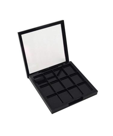 1PC 12 Grids Empty Eyeshadow Dish DIY Eyeshadow Eye Makeup Storage Box for Women Girls Beginners