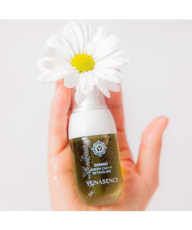 YUNASENCE OMNIO Green Cavi-R Retinolixir | Anti-Aging & Anti-Wrinkle Serum with 3% Bakuchiol Marula Vitamin C & Chaga Mushroom - Shop Internationally - Buy Online on GoSupps.com