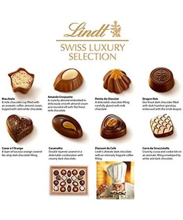  Lindt Linz (Lindt) Swiss Luxury Selection 145g - Buy Online on GoSupps.com