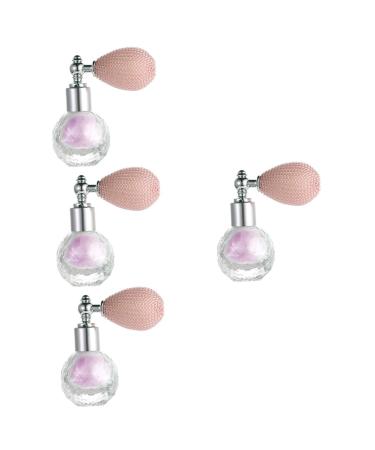 FOMIYES 4pcs High Gloss Dusting Spray Hair Gel Hair Glitter Highlighter Powder Spray for Body Miss Face 7.5x7cm x4pcs Purplex4pcs