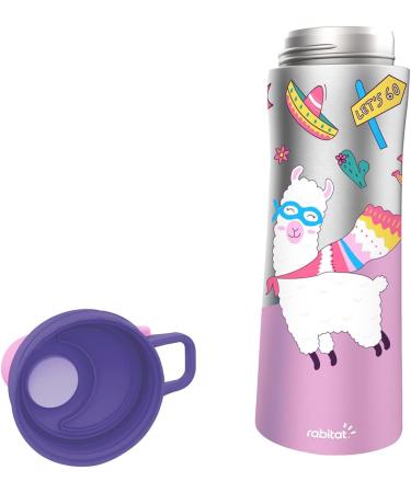 rabitat Nutri Lock Stainless Steel Insulated Sipper Bottle - Chatter Box  Purple/Pink Sipper for Kids. Reuseable Thermos Water Bottle for School with Fruit Infuser. - Buy Online on GoSupps.com