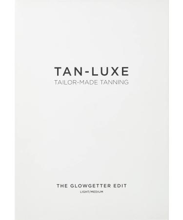 TAN-LUXE Glow Getter Kit - Illuminating Self-Tan Drops | The Face 10ml & The Body 15ml | Cruelty Free & Vegan | Light/Medium | International Shipping - Buy Online on GoSupps.com