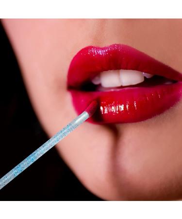 G2PLUS 100 PCS Disposable Lip Brushes - Multi-colored Disposable Lip Wands - Crystal Lipstick Lip Applicator Wands for Lips Eyes and Makeup Application 100PCS Multi-colored - Buy Online on GoSupps.com