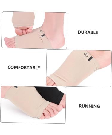 Mobestech Arch Support Socks - 6 Pairs for Heel Spurs & Foot Care | Elastic Plantar Sleeves for Men & Women - Buy Online on GoSupps.com