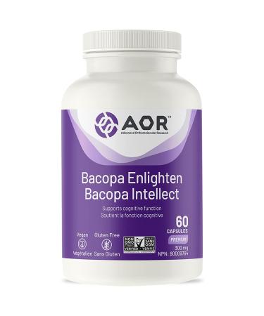 Advanced Orthomolecular Research AOR Bacopa Enlighten 60 Vegetarian Capsules