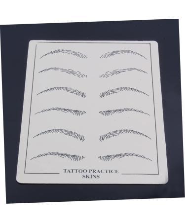 FOMIYES 6 Pcs Eyebrow Training Skin Eyebrow Practice Skin Eyebrow Microblading Skin - Buy Online on GoSupps.com