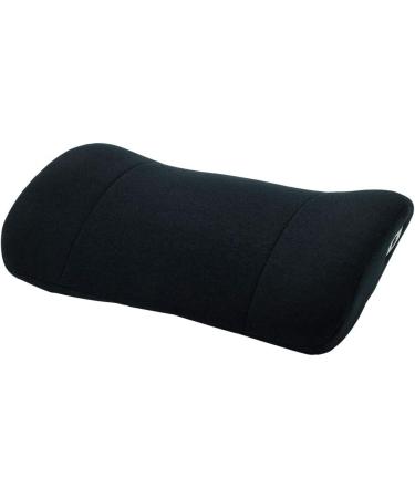 ObusForme Side to Side Lumbar Cushion with 2 Speed Massage - Luxurious Black Lumbar Support for Ultimate Comfort | International Shipping Available - Buy Online on GoSupps.com