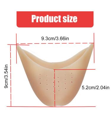 Toe Protection Ballet Lace Shoes - Silicone Gel Pads & Caps for Pain Relief | Metatarsal & High Heel Comfort - Buy Online on GoSupps.com