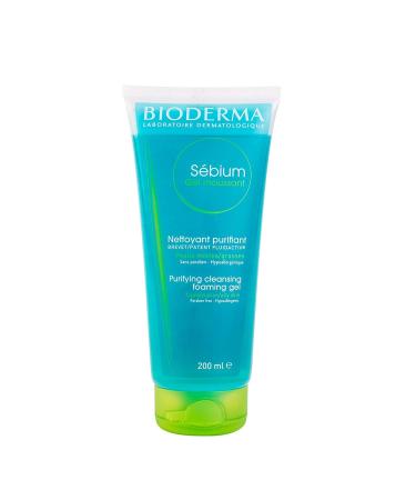 BIODERMA S bium Gel Moussant Nettoyant purifiant doux limine l exc s de s bum et les impuret s Peaux mixtes grasses Prescrit par des dermatologues Tube 200 ml