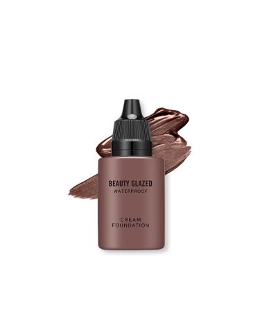 Beauty Black Matte Long Lasting Liquid Foundation Dark Concealer High Coverage Liquid Foundation (Size : 108) 1 count (Pack of 1)