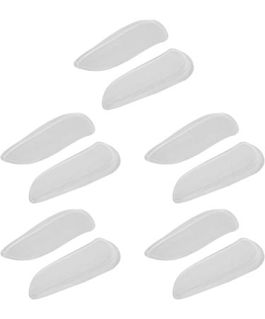 Heel Wedge Inserts - 5 Pairs of Silicone Orthopedic Gel Heel Protectors for Ultimate Comfort - Buy Online on GoSupps.com