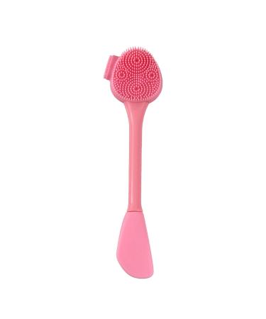 Facial Care Mud Silicone Brush Double-Head Soft Skin Instrument Cleansing Beauty Tools Zit (K One Size) One Size K