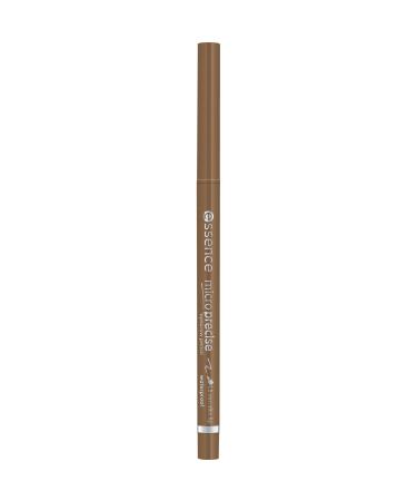 Essence Micro Precise Eyebrow Pencil No. 02 brown long -lasting defined natural vegan waterproof without microplastic particles without perfume 1 Pack (0.05g) 0.05 g (1 Pack) 02 light brown