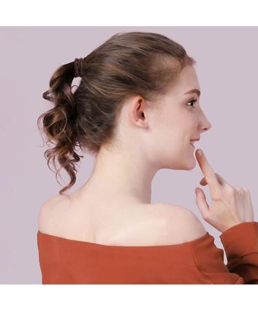 Thick Hair Ties - Ponytail Holders for Women Girls Men | 16Pcs Black Brown Beige Pink Hair Tie Bracelets - Buy Online on GoSupps.com