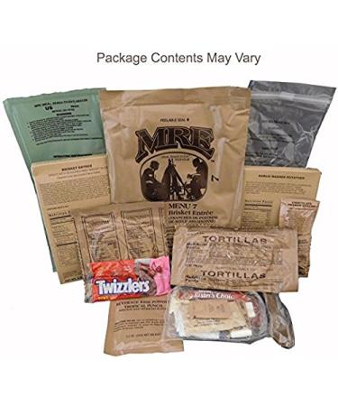 Genuine U.S. Military Surplus MREs 3-Pack - Assorted Flavors - Meals Ready-to-Eat - Buy Online on GoSupps.com