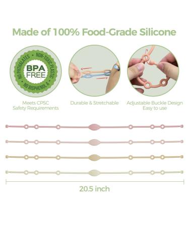 Myvikcar Remote & Robot Teethers + 4 Silicone Toy Safety Straps - Buy Online on GoSupps.com