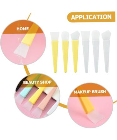 Mikinona 2 Sets Brush Facial Mud Brush Applicator Body Butter Applicator Care Tools Beauty Tools Facial Mud Applicator Silicone Facial Brush - Buy Online on GoSupps.com