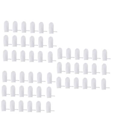 Frcolor 3 sentences 18 pieces gauze fingerlings Infant tooth cleaner mouth cleaner for infants Tools for toddlers oral toothbrush oral hygiene brush care milk bakery white