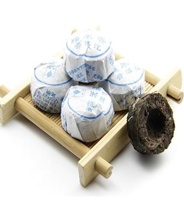 LWXLJMJZC-40pcs Cooked Stick Rice Puerh Tea - Ripe(Shu) Mini Tea Tuo Cha Yunnan Glutinous Rice Balls Pu erh Tea - Buy Online on GoSupps.com