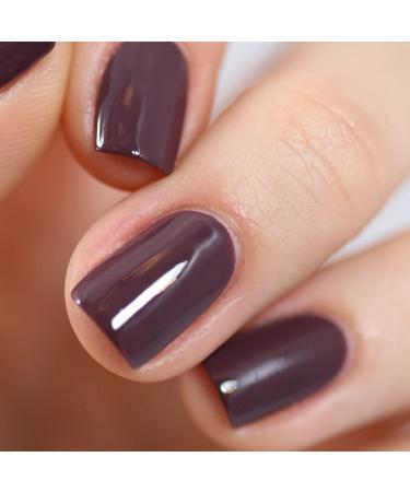 LaNature Water-Based Nail Polish - Dark Purple - Vegan & Peel-Off - Lavender 10ml | Eco-Friendly Nail Care - Buy Online on GoSupps.com
