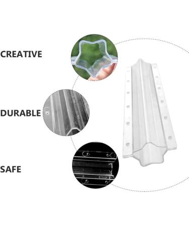 CALLARON Tools 3pcs Vegetable Shaping Mold Strawberry Mold Cucumber Shaping Mold Garden Tool Modeling Flowerpot Toaster Oven 20x5.5cm Transparent - Buy Online on GoSupps.com