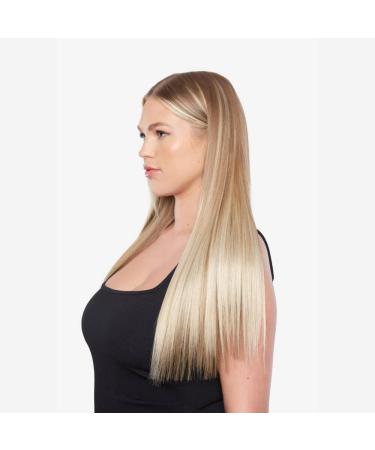 Stranded International 20 inch Fibre One Piece Straight Clip in Hair Extensions #1B Queen of the Night - Buy Online on GoSupps.com