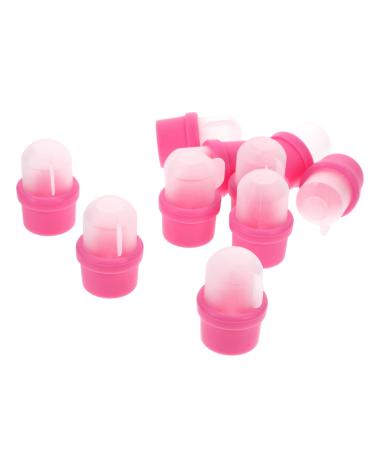 GALPADA Capsules Dissolvant Vernis Gel Ongles 20 Pi ces Silicone Doux Nettoyage Manucure Femmes Jeunes Filles Usage Professionnel Et Personnel