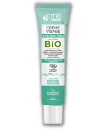 MKL Green Nature Organic Goat Milk Anti-Pimple Face Cream 40 ml - Buy Online on GoSupps.com