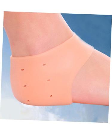 FRCOLOR 5 Pairs of Pedicure Heel Tear Spa Socks Heel Socks Foot Socks for Dry Feet Socks with Heel Pad Heel Sleeve Socks with Open Heel Socks with Heel Tear Silicone Cover - Buy Online on GoSupps.com