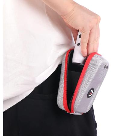 ACHIX Golf Rangefinder Hard Shell Case - Compatible with Bushnell/Callaway/Tectectec - Large Silver Carry Bag with Carabiner Belt Clip - Universal Laser Range Finder Case for Most Brands - Buy Online on GoSupps.com