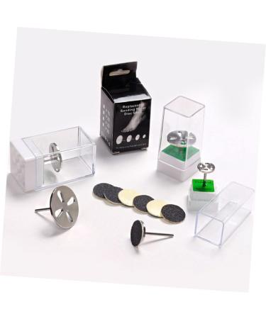 Mipcase 2pcs Foot Bearings Feet Sanding Paper Bearing Universal Feet Bearing Convenient Bearing Electric Foot Bearing Electrical Tools Remover Stainless Steel Major 7x2.5cmx2pcs - Buy Online on GoSupps.com