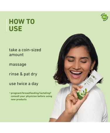 DOLAD Green Tea Pore Cleansing Face Wash | Glycolic Acid for Oily Acne-Prone Skin | Gentle Vegan Formula | 100ml - Shop Internationally - Buy Online on GoSupps.com