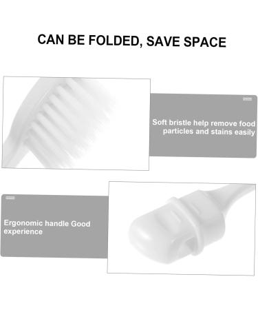 Buy Tovinanna 6-Piece Foldable Portable Travel Toothbrush Set - Compact & Durable Brass Design for Body Care - Buy Online on GoSupps.com