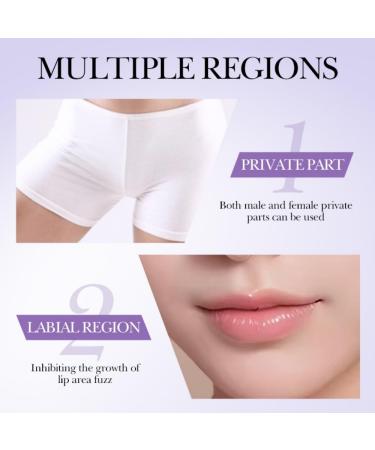 Hair Inhibitor Spray for Face Underarms Legs | Soothing Hair Growth Inhibitor for Men & Women | After Wax Care - Buy Online on GoSupps.com