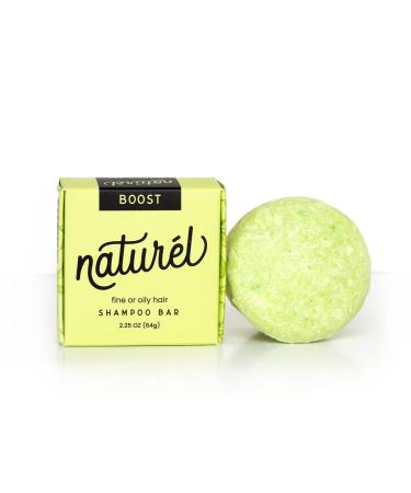 NATUR L Naturel Boost Volumizing Shampoo Bar for Fine or Oily Hair  Volumizing Shampoo Bar  Vegan  Zero Waste  Made in USA