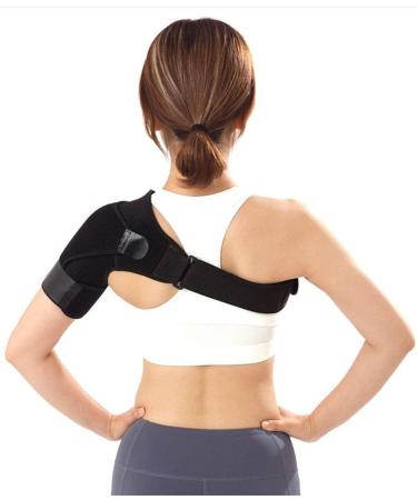 Adjustable Shoulder Bandage for Men & Women | Universal Shoulder Protection Strap for AC Joints Tendon Infections & Sports Injury Relief - Buy Online on GoSupps.com
