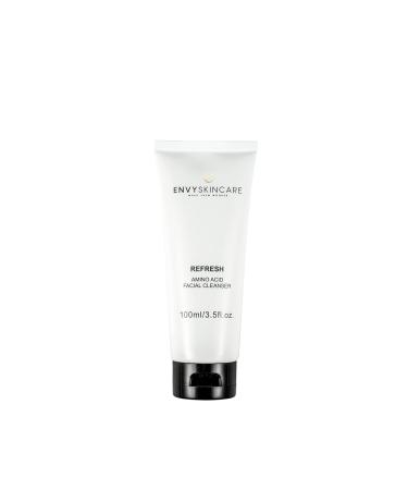 Amino Acid Facial Cleanser - REFRESH 3.5 Fl Oz | Gentle & Hydrating Cleanser for All Skin Types - Buy Online on GoSupps.com