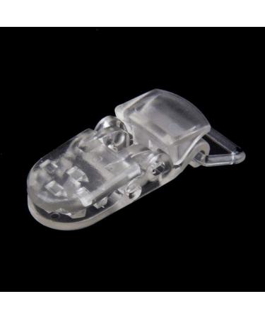 Aeromdale Resin Pacifier Holder Clips - 10 Pack T-Shaped Dummy Badge Clips for Babies | 39 x 16 mm Handcrafted Quality | Perfect Pacifier Clip Solution - Buy Online on GoSupps.com